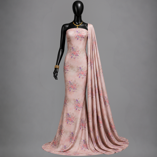 Soft Blush Pink(Unstitched)