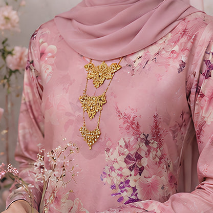 Rose Bloom BATIK Set (Unstitched)