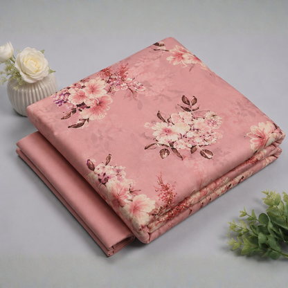 Rose Bloom BATIK Set (Unstitched)